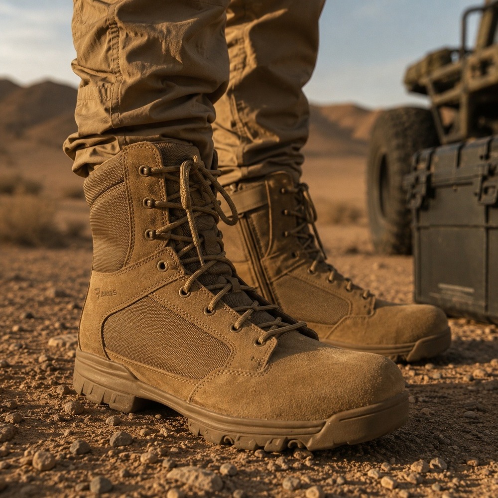 Bates Mens Tac Sport 8" Zip-up Tactical Boot Size 10.5 NWT Combat Military EDC